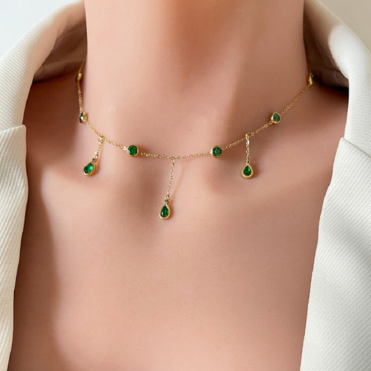 Beccarite Tassel Necklace For Women